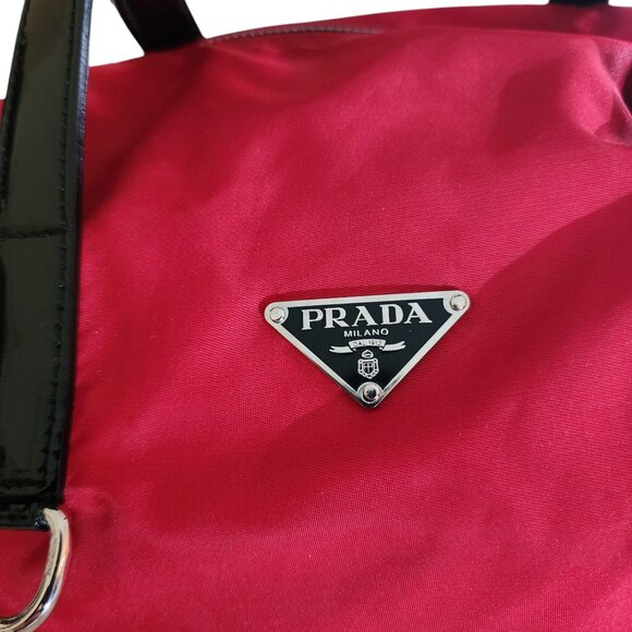 Vintage PRADA Nylon Small Satchel Bag - Picture 5 of 15